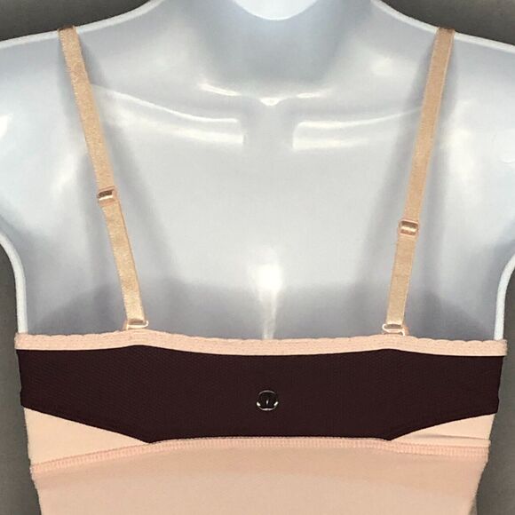 Lululemon Size 4 Hot Spell Tank Bordeaux Drama Pretty Pink - Picture 5 of 9